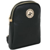 Wholesale - BHPC BLACK SLING BAG W/DBL ZIPPER COMPARTMENT C/P 24, UPC: